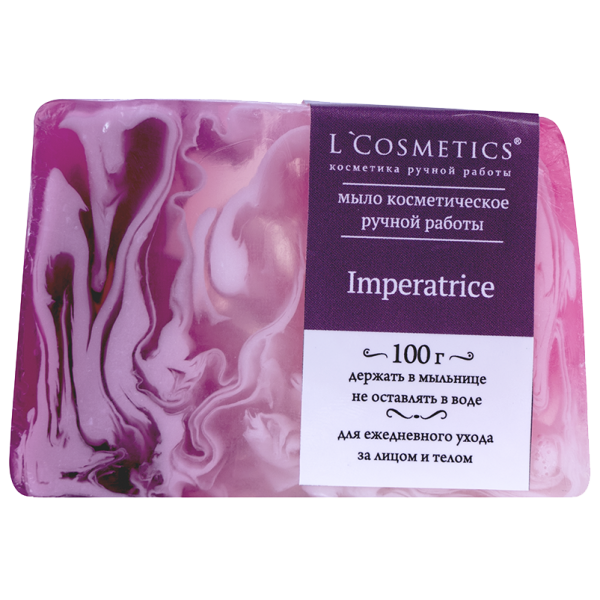 Мыло парфюмированное ручной работы "Imperatrice" (по мотивам D & G)  100 г